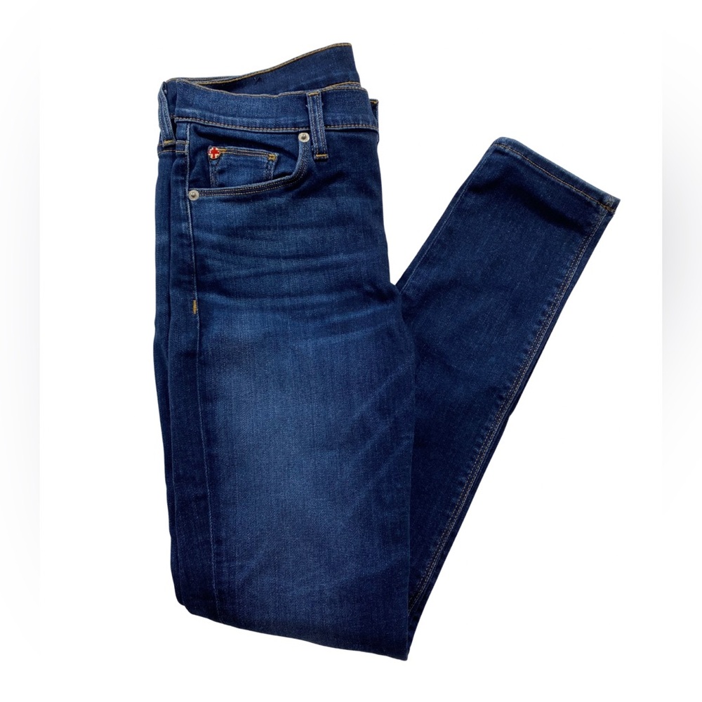 Hudson Nico Mid-Rise Super Skinny Jeans Women’s Size 28 Dark Wash Denim